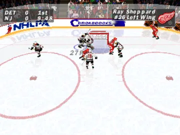 NHL Face Off (US) screen shot game playing